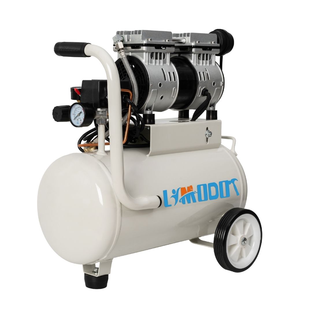 Limodot 115V 1.5 HP Portable Air Compressor, Ultra Quiet 68dB, Oil